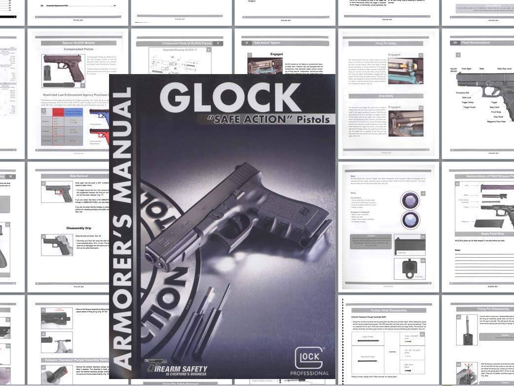 Glock 2012 Pistols Armorer's Manual G17-G39 details below - GB-img-0