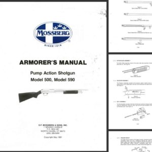 Mossberg 500 Armourer's Manual (1991)