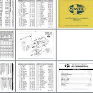 Mossberg 1992 Firearms Parts & Accessories List