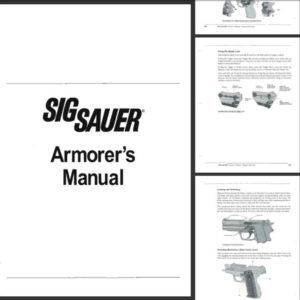 SIG P226, 229, 239 Pistols Armorers Manual- Exeter, NH