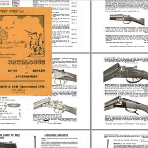 Elderkin & Son 1939 Circa Shooter's Guide of Guns & Rifles (Spalding, UK)