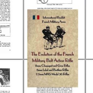 French Evolution of Bolt Action Rifles- Chassepot, Gras, Lebel, Berthier, MAS M1936