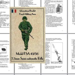 French Model FSA M1949 & 1949/56 7.5mm MAS Semi Auto Rifle