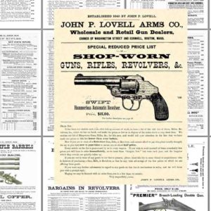 Lovell, John P. Arms Co., 1891 Circa Gun Catalog, Boston, MA