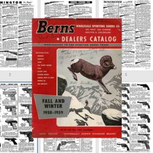 Berns 1958-9 Wholesale Sporting Goods- Denver, Co