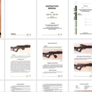 Arsenal SLR-95 & 96 7.62 Self-Loading Rifle Manual- Bulgaria