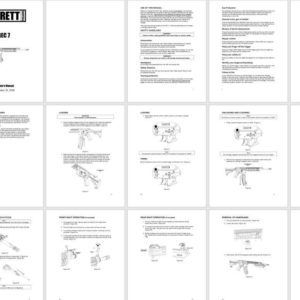 Barrett REC 7 6.8mm Operator's Manual