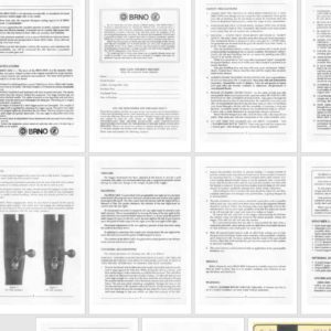 BRNO M4 Bolt Action Rifle Manual