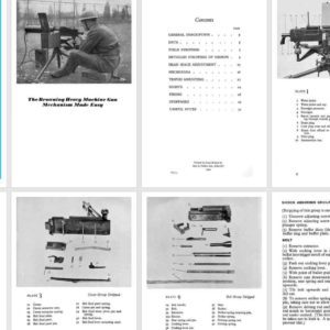 Browning M1917 HMG .300 Mechanism Made Easy Manual