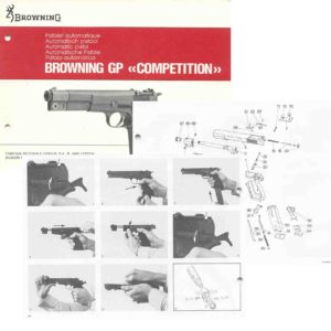 Browning 1980s GP Competition Manual- English, German, French, Italian, Spanish Text