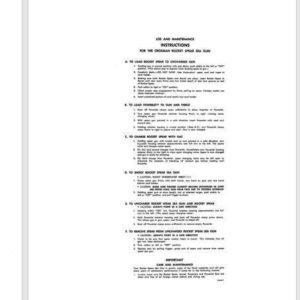 Crosman 380 Rocket Spear Sea Gun Speargun Manual