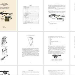 Dragunov 7.62mm SVD Sniper Rifle 1999 Technical & Service Manual