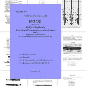 MG 131 13mm Flugzeugmachinengewehr 1941 Waffen Handbuch
