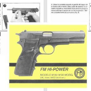FM Hi-Power Model 90 9mm Manual