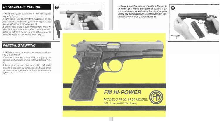 FM Hi-Power Model 90 9mm Manual - GB-img-0