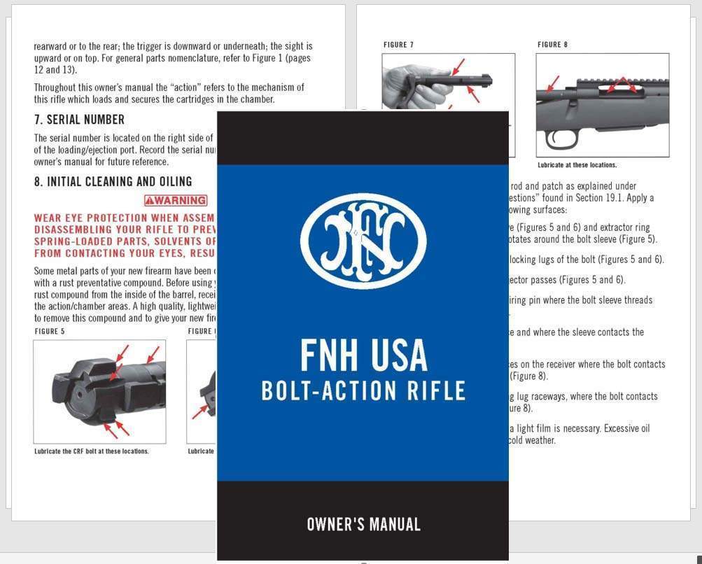 FNH USA Bolt-Action Rifle Manual - GB-img-0