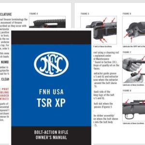 FNH USA TSR-XP Bolt-Action Rifle Manual