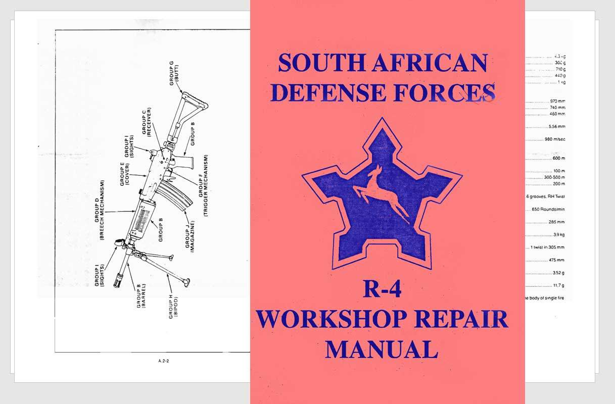Galil R4 Workshop Repair Manual 1986 So. Africa - GB-img-0