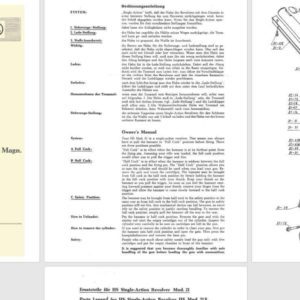 Hawes SSA Models HS & 21S Manual