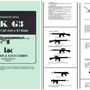Heckler & Koch HK G3 GMBH 7.62 x 51 Nato Auto Rifle Manual