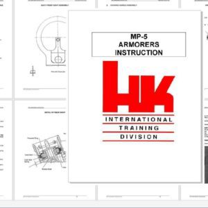 Heckler & Koch MP-5 1996 Circa Armorers Instruction