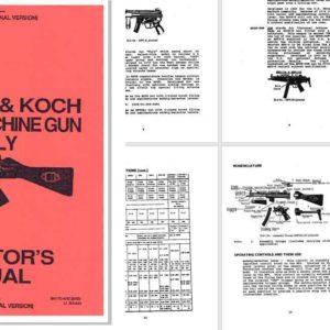 Heckler & Koch MP5 Submachine Gun Family Ops Manual