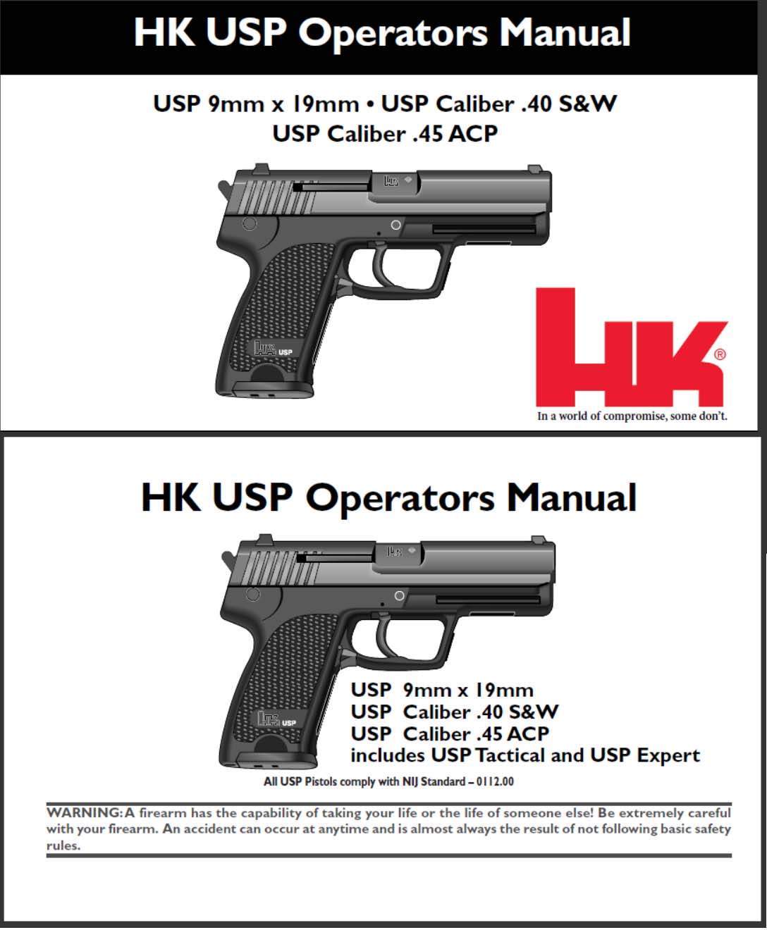 HK USP Compact Operators Manual