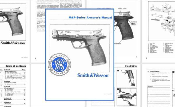 Smith & Wesson M&P Series Armorer's Manual- 2008