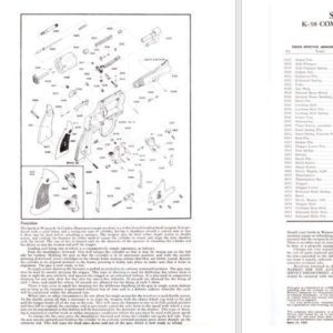 Smith & Wesson Model 15 K-38 Combat Masterpiece Revolver Manual