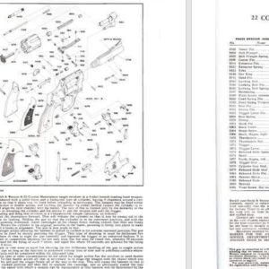 Smith & Wesson Model 18 K-22 Masterpiece Revolver Manual