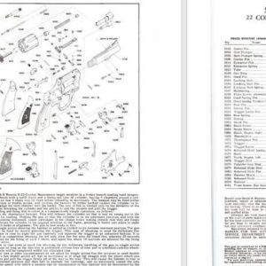 Smith & Wesson Model 18 .22 Combat Masterpiece Revolver Manual