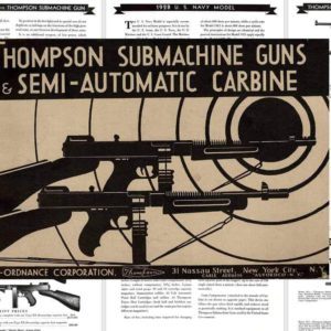 Thompson 1936 Submachine & Semi-Auto Carbine Catalog