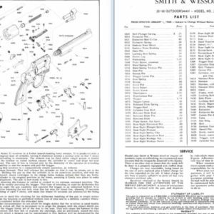 Smith & Wesson Model 23 .38 & .44 Outdoorsman Manual