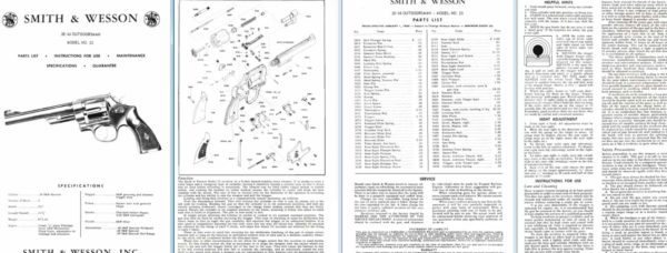 Smith & Wesson Model 23 .38 & .44 Outdoorsman Manual