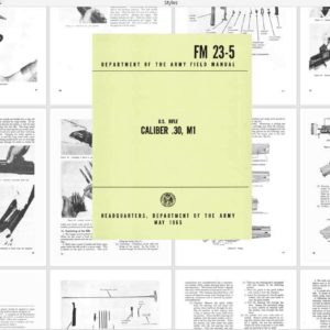 FM-23-5 1965 U.S. Rifle .30 caliber M1