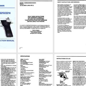 Smith & Wesson Models 422-622-2206-2213-2214 .22 Pistol Manual