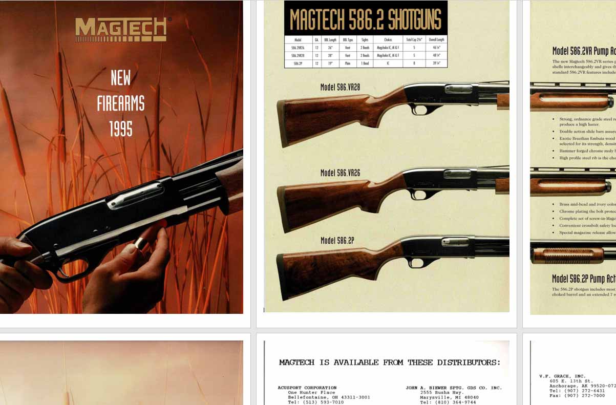 Magtech Firearms 1995 Catalog - GB-img-0