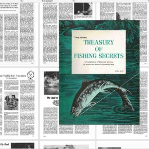 Orvis Treasury of Fishing Secrets 1968 Circa
