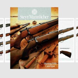 Steyr-Mannlicher 1983 Circa Hunting Rifle Catalog