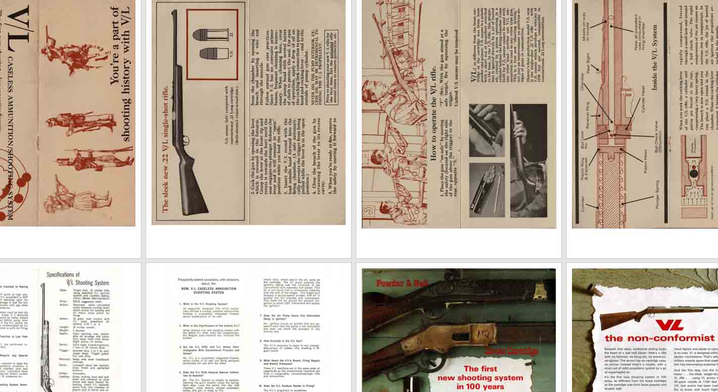 Daisy-Heddon 1967  VL Caseless Ammunition & Rifles - GB-img-0
