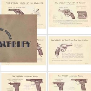 Webley 1938 Revolvers and Automatic Pistols Catalog