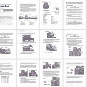 Unertl 10X Tactical Riflescope Operator's Manual