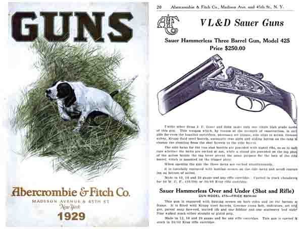 Abercrombie & Fitch Firearms & Sports 1929 Catalog - GB-img-0