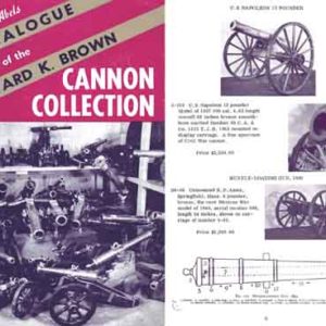 Robert Abels 1962 Circa Cannon Catalog