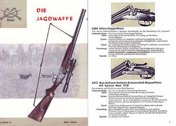 Akah 1964 Die Jagdwaffen - GB-img-0