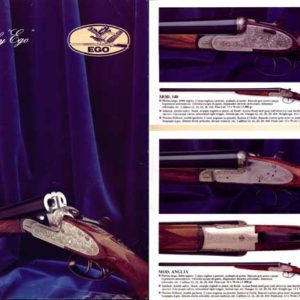 Armas EGO (Spain) 1980 Circa Gun Catalog