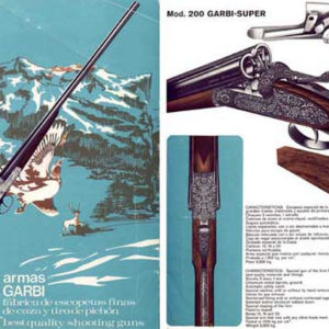 Armas Garbi 1975 Gun Catalog