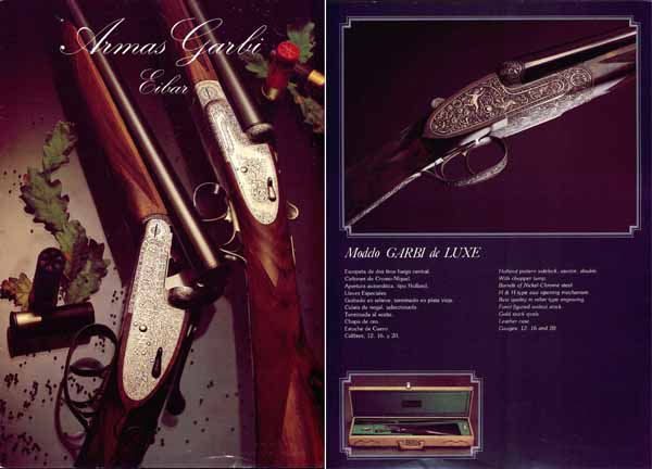 Armas Garbi (Spain) 1985 Gun Catalog - GB-img-0