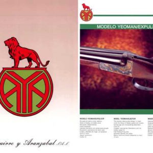 AYA 1984 Aguirre Y Aranzabal Gun Catalog (Spanish)