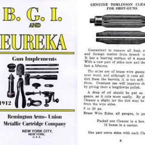 Bridgeport Gun Implement & Eureka 1912 Circa Reloading Equipment Catalog